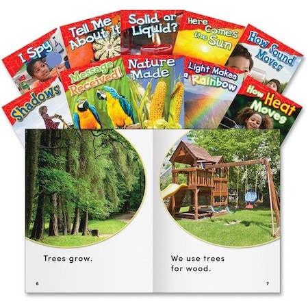 Shell Education Teacher Created Materials Physical Science Books, Grade K-1, 10 Sets, Ast SHL23430
